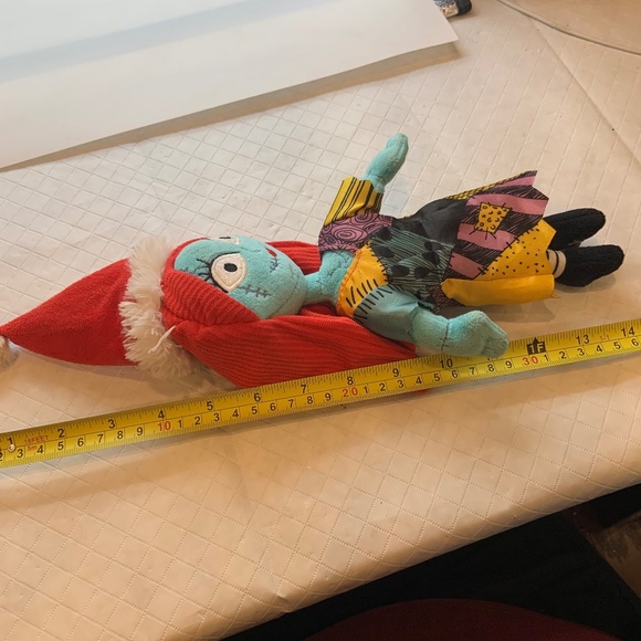 Disney Tim Burton's Nightmare Before Christmas Santa Hat Sally 14" Plush - Picture 16 of 16